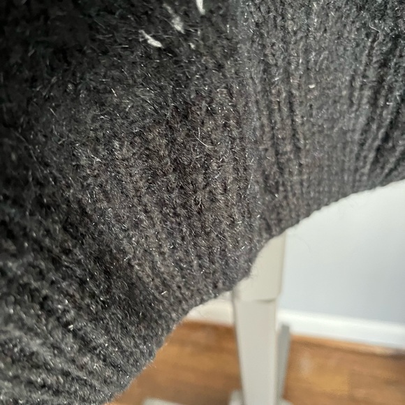 ANTHROPOLOGIE Black Cardigan Size Medium - Picture 7 of 9